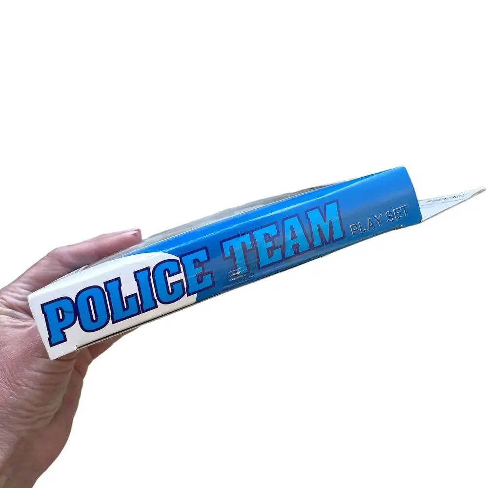 Police Team Die Cast Toy Vehicles 6 Piece Set Metal & Plastic New In Package